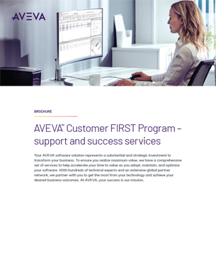 AVEVA Customer First Support and Success Services Brochure Image by GS PlantOptics