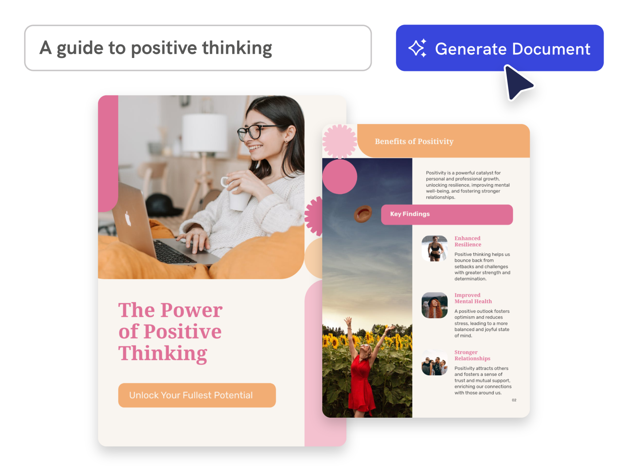 generate ebooks with ai in seconds using piktochart