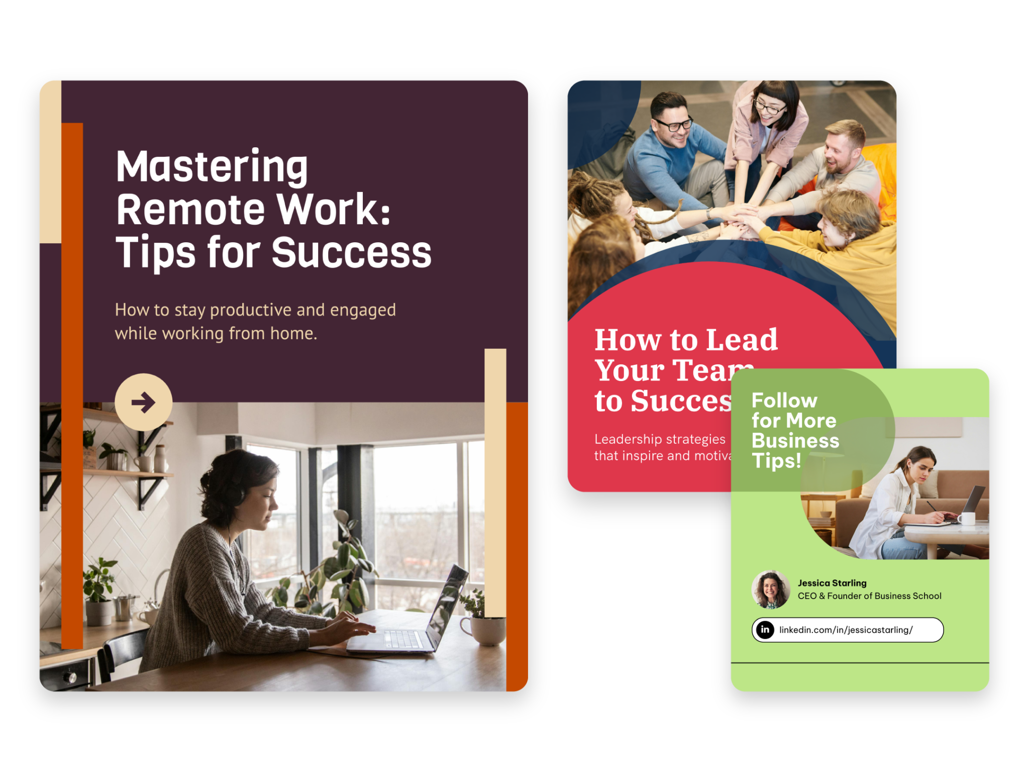 piktochart ai linkedin carousel templates