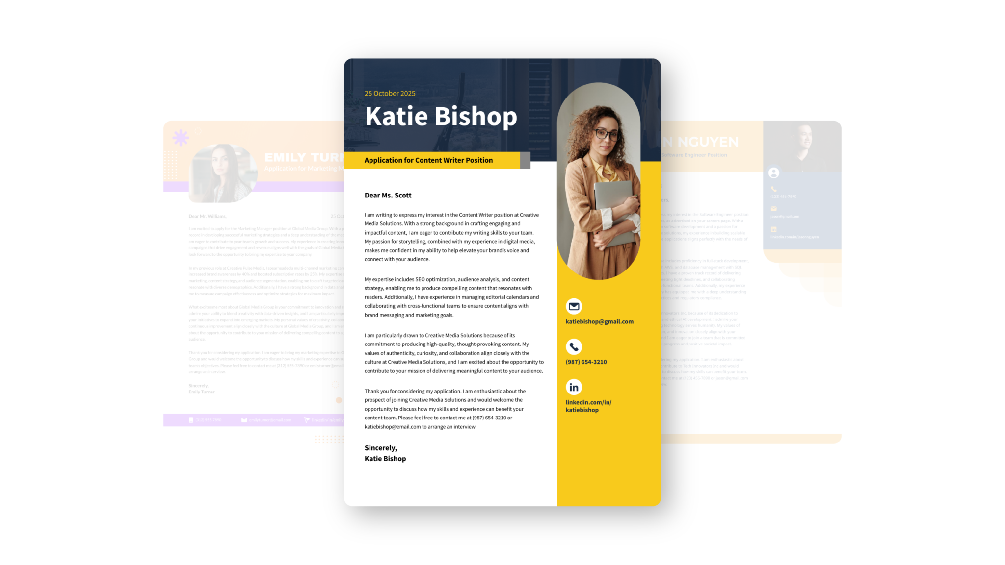 piktochart ai cover letter generator